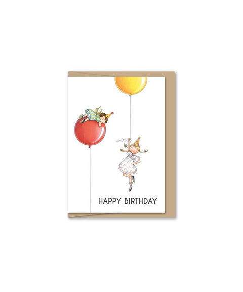 Maginating - Mini Balloon Ascent Card