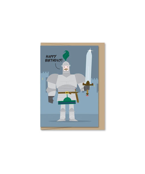 Maginating - Mini Birthday Knight Card