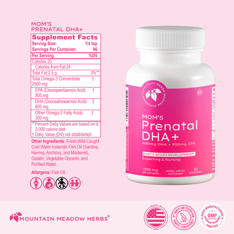 Mountain Meadow Herbs - Prenatal DHA+ 600 mg