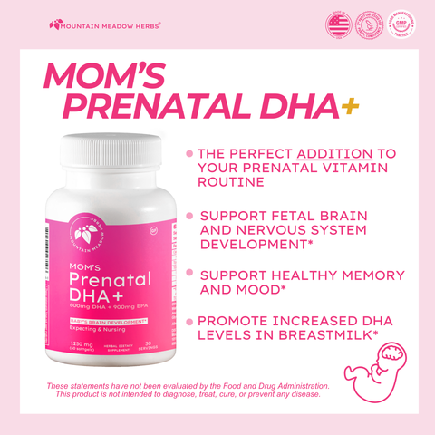 Mountain Meadow Herbs - Prenatal DHA+ 600 mg