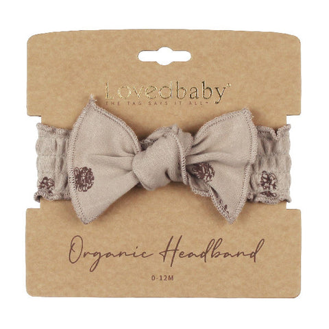 L'ovedbaby - Organic Smocked Headband