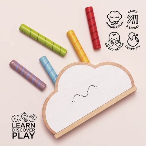 Le Toy Van - Rainbow Cloud Pop-up Toy