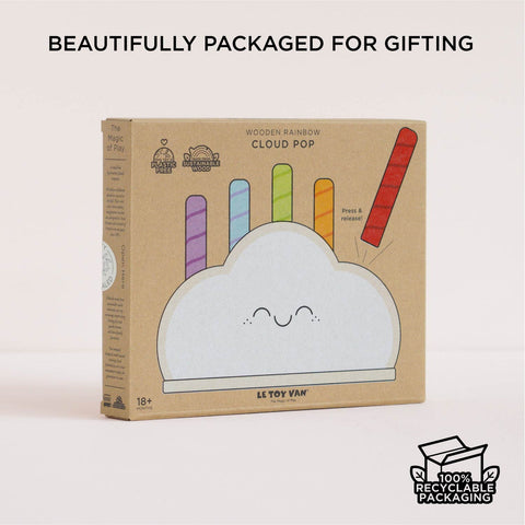 Le Toy Van - Rainbow Cloud Pop-up Toy