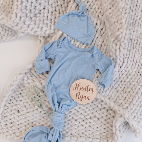 Sugar and Maple - Knotted Gown & Hat