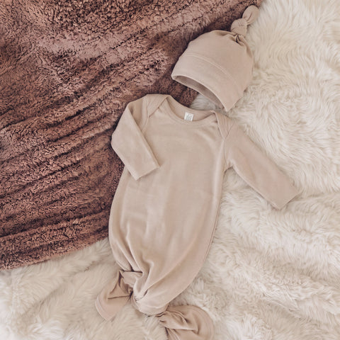 Sugar and Maple - Knotted Gown & Hat