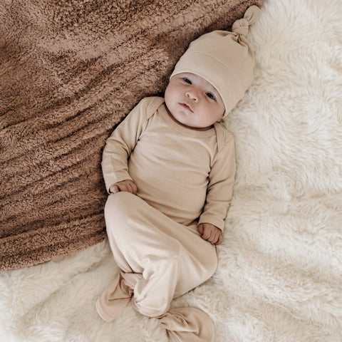 Sugar and Maple - Knotted Gown & Hat