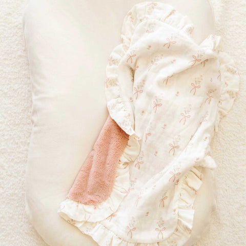 Saranoni - Tori Halford Bamboo Rayon Muslin/Lush Receiving Blanket