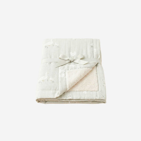 Saranoni - Tori Halford Bamboo Rayon Muslin/Lush Receiving Blanket