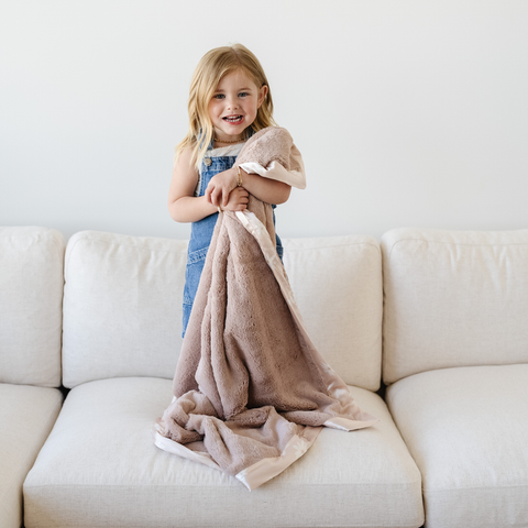 Saranoni -  Satin Border Receiving Blanket