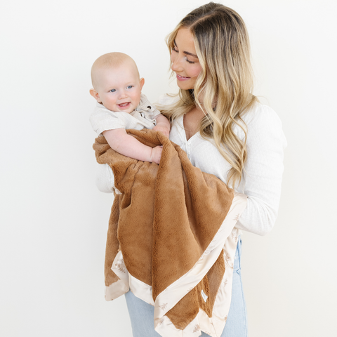 Saranoni -  Satin Border Receiving Blanket