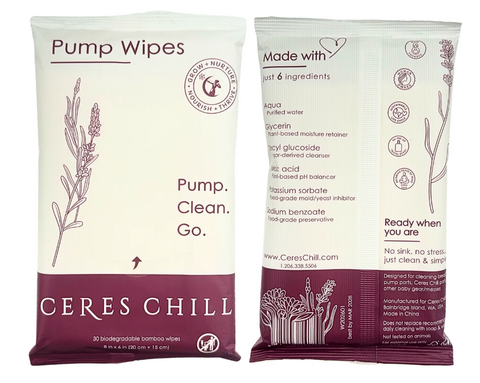 Ceres Chill - All Natural, Non-Toxic Pump Wipes