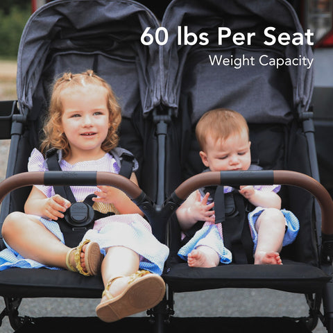 Strolee - Double V2 Stroller Bundle