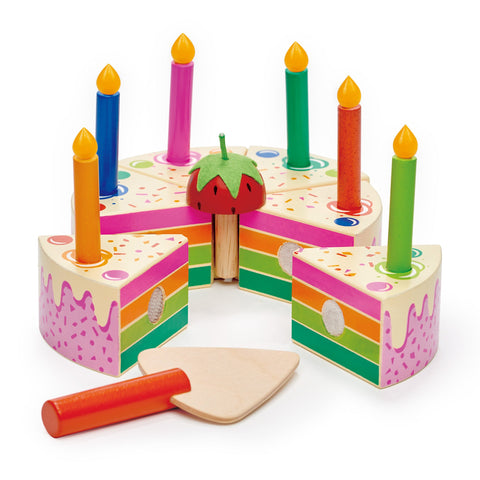 Tender Leaf - Rainbow Birthday Cake