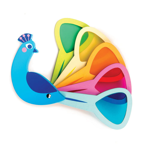 Tender Leaf - Peacock Colors