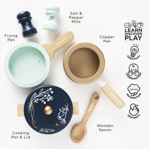 Le Toy Van - Pots & Pans Kitchen Accessories