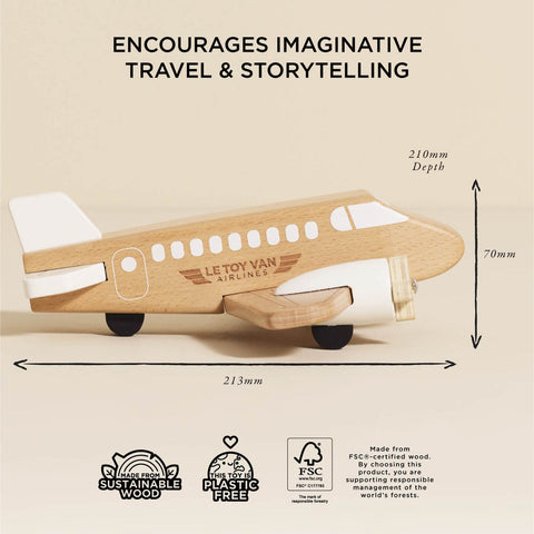 Le Toy Van - Wooden Toy Plane