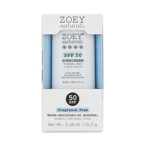 Zoey Naturals - Zoey Naturals SPF 50 Mineral Sunscreen Stick