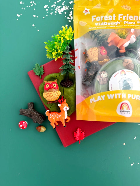 Earth Grown KidDoughs - Forest Friends KidDough Play Kit