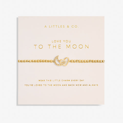 A Littles & Co - Forever Yours 'Love You To The Moon' Bracelet