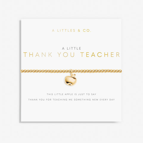A Littles & Co - 'Thank You Teacher' Bracelet