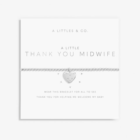 A Littles & Co - A Little 'Thank You Midwife' Bracelet