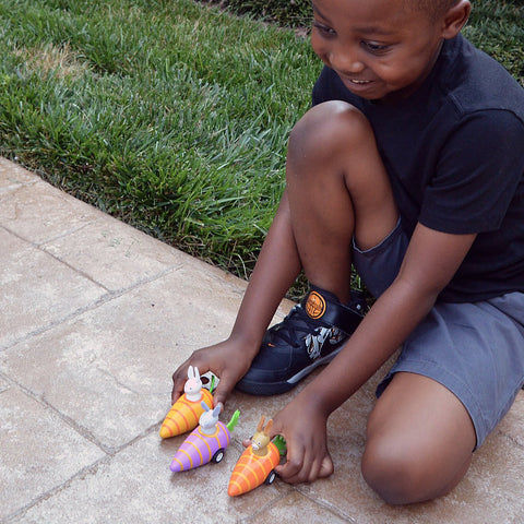 Jack Rabbit Creations - Pull Back Bunny in Carrot