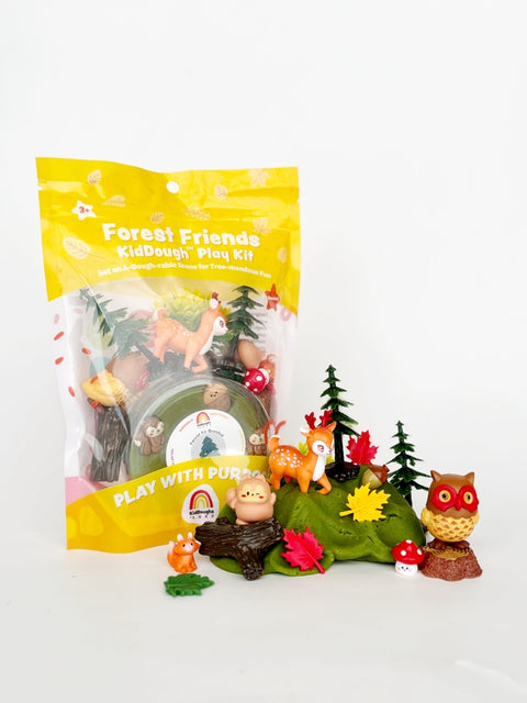 Earth Grown KidDoughs - Forest Friends KidDough Play Kit