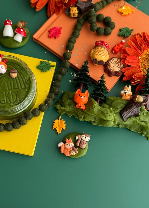 Earth Grown KidDoughs - Forest Friends KidDough Play Kit