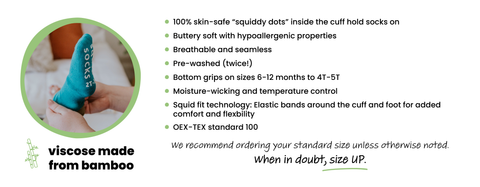 Squid Socks - Comfort - White Lace Non-Slip Silicone Grip Baby Socks