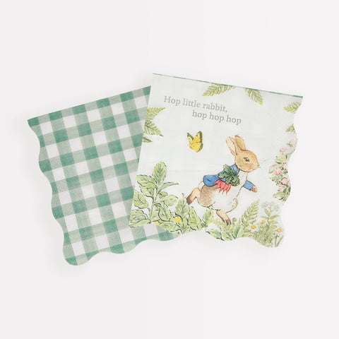 Meri Meri - Peter Rabbit in the Garden Small Napkins