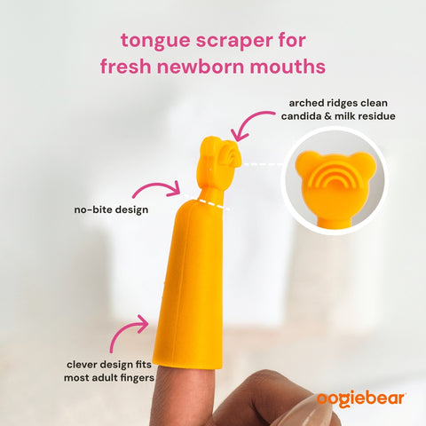 oogiebear - Finger Brush and Tongue Scraper