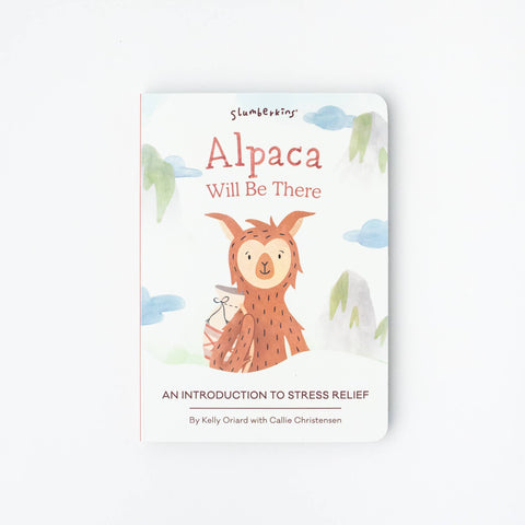 Slumberkins - Alpaca's Stress Relief Plush Set - with 2 books!