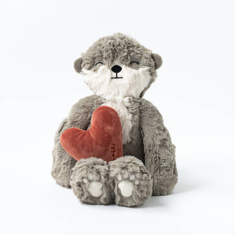 Slumberkins - Otter's Building Connections Plush Set - with 2 books!