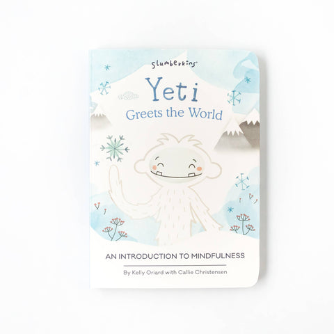 Slumberkins - Yeti's Mindfulness Plush Snuggler Set - with 2 books!
