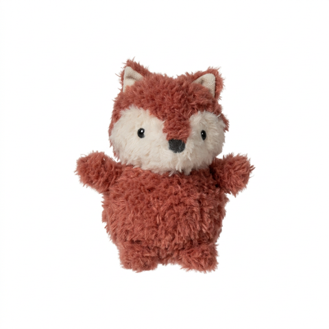 Fox plush isolated on a white background