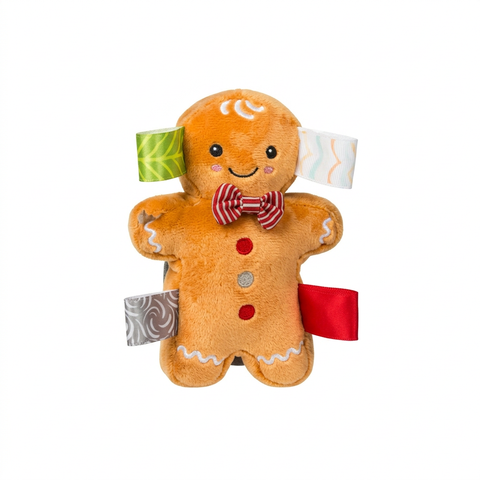Gingerbread rattle on white background