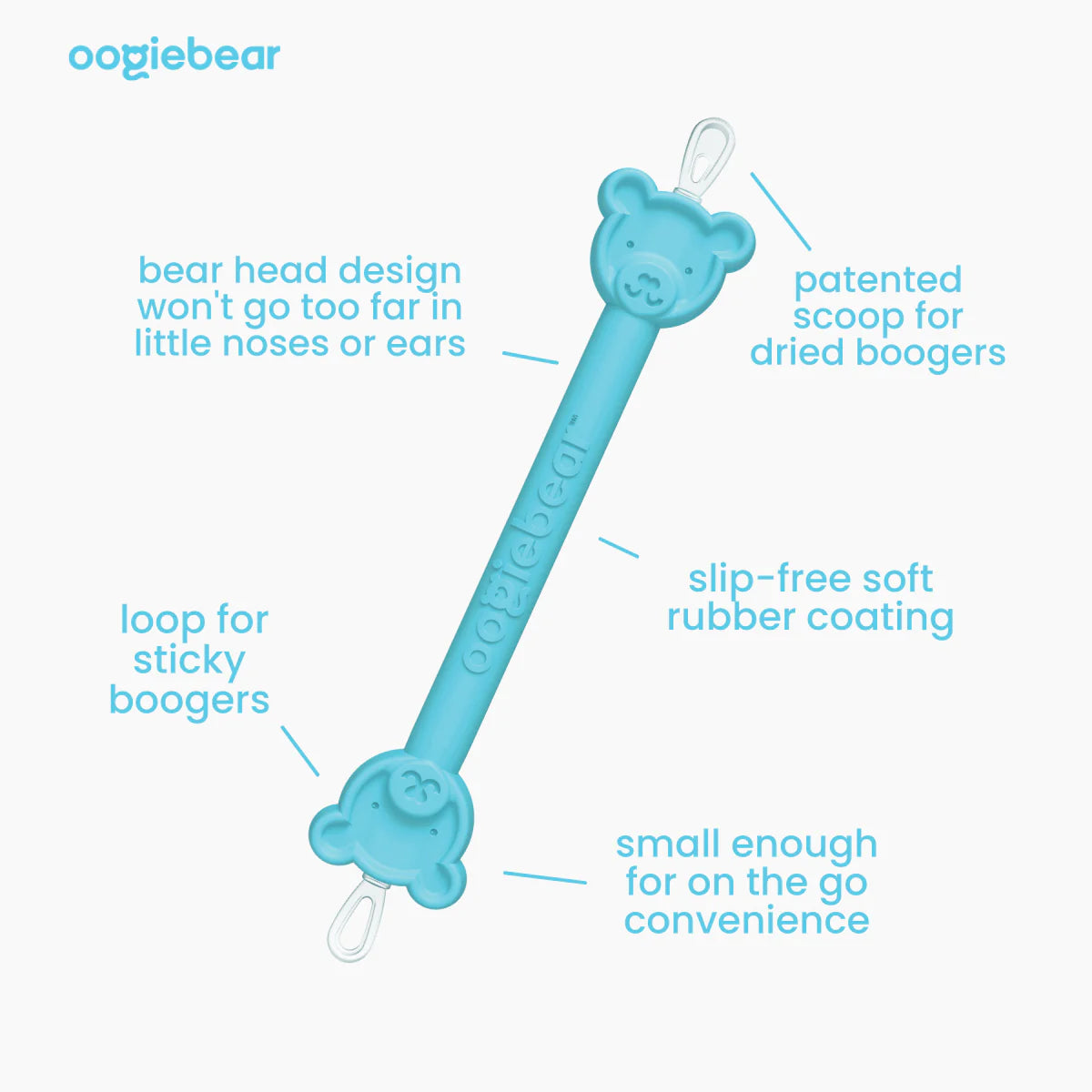 Oogiebear Bearpair - Baby Booger Picker + Aspirator