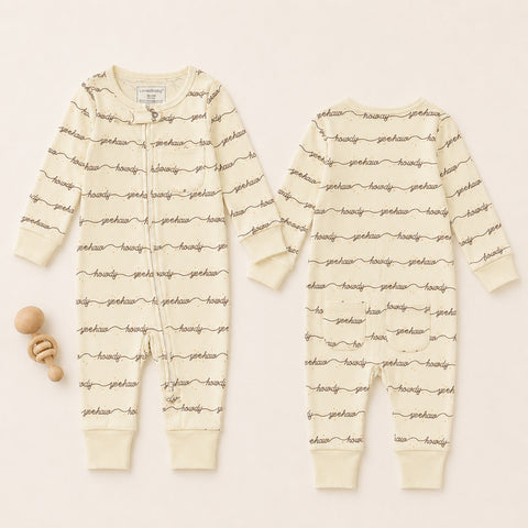 L'ovedbaby - Organic Footless 2-Way Zipper Romper
