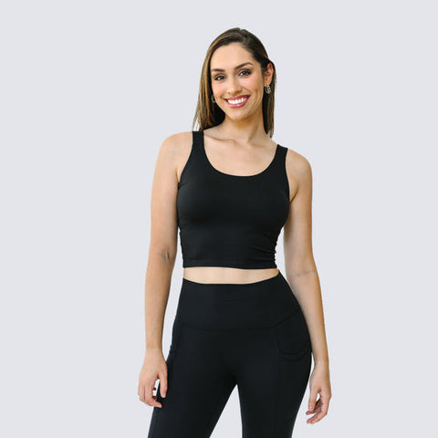Love & Fit - Softluxe Long Crop Top