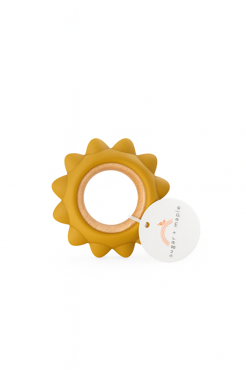 Sugar and Maple - Sun Ring Teether