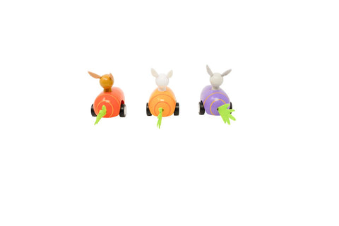 Jack Rabbit Creations - Pull Back Bunny in Carrot