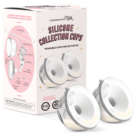 Silicone Collection Cups by Legendairy Milk
