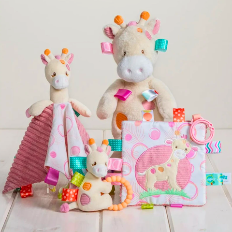 Mary Meyer Taggies Tilly Giraffe Teether Rattle - image 2