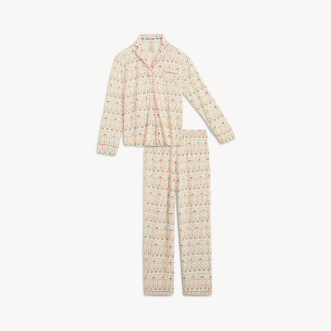 Magnetic Me - Women's Long Sleeve Pajama Set