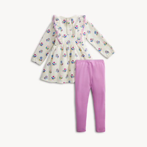 Magnetic Me - French Terry Dress + Legging Set
