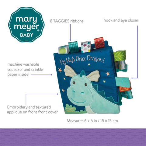 Mary Meyer - Taggies Drax Dragon Soft Book