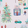Zoomed-in holiday fabric swatch