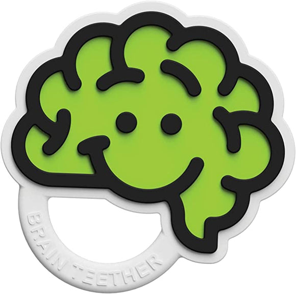 Fat Brain Toy Co. - Brain Teether - Green