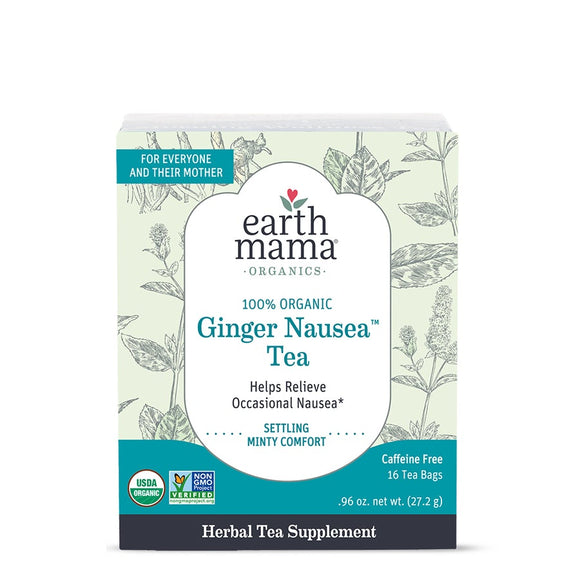 Earth Mama - Organic Ginger Nausea Tea