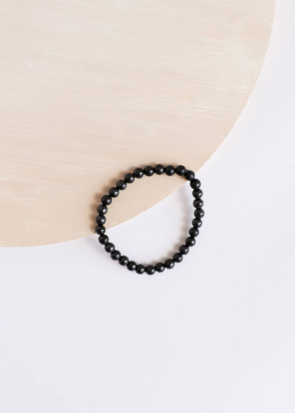 CanyonLeaf - Adult: Raw Shungite || Bracelet